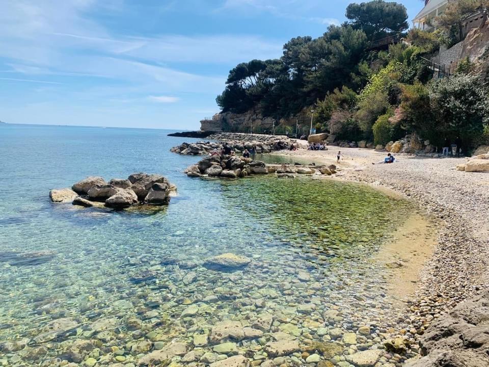 200M De La Plage ,3Mn Du Port A 50M Du Centre Ville Кари Ле Рует Екстериор снимка